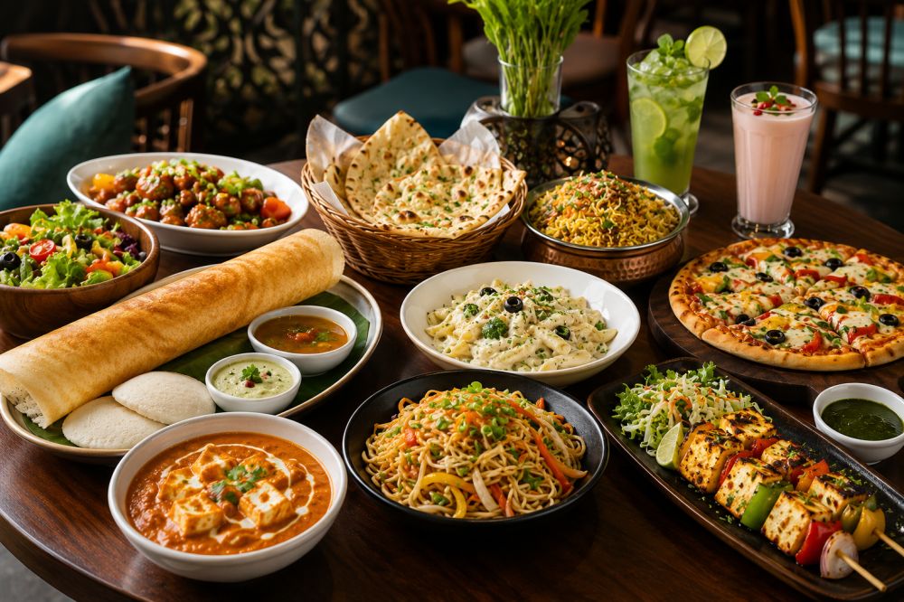 Pure Veg Multi-Cuisine Dining